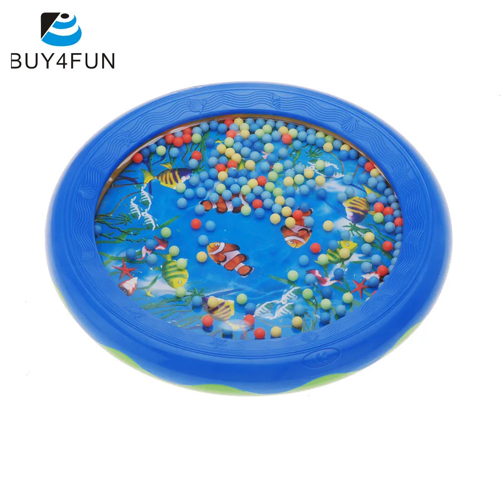 

Hot Sale Exquisite Ocean Wave Bead Drum Gentle Sea Sound Musical Educational Tool for Baby Kid Percussion Instruments Drum