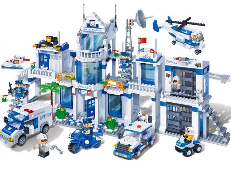 big lego police station