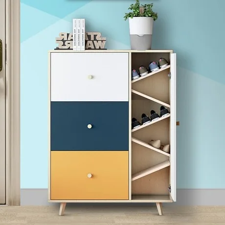 

Shoe Cabinets Shoe Rack Living Room Home Furniture wood shoes organizers chaussure rangement schoenen rek shoe shelf 90*26*120cm