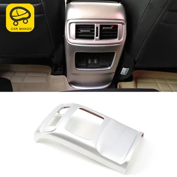 

CarManGo Car Auto rear vent frame Sitcker decoration trim cover Accessories for Honda CRV C-RV 2017