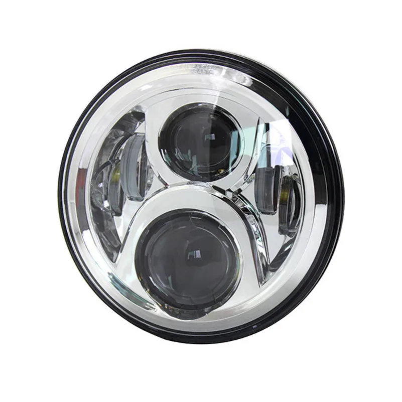 1X7 дюймов светодиодный головной светильник H4 Hi/Low Beam DRL налобный фонарь с поворотником halo светильник для jeep JK Niva VAZ внедорожный Lada 4x4 мотоцикл