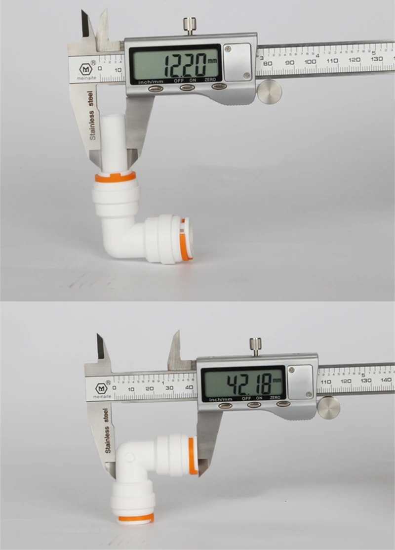 5 шт. RO локоть соединение быстрый разъем 1/" Push Fit трубка до 1/2" OD шланг Быстрые фитинги для системы обратного осмоса воды