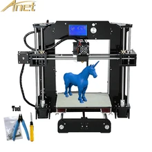 Анет A6 3D принтеров Prusa i3 точность auto level A8 impresora 3D Принтер Бесплатная 0.5 кг/10 м нити комплект DIY 16 ГБ SD карты ЖК-дисплей экран