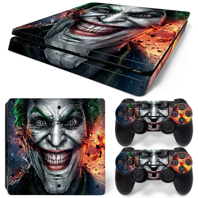 Взрыва Дизайн Наклейка кожного покрова для PS4 тонкий переводная картинка Sony Play