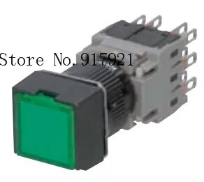 

[ZOB] AH164-SGL reset the import of Japanese Fuji fuji illuminated pushbutton switch AH165-SGL square base --10pcs/lot