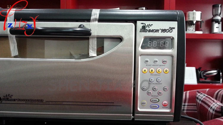 Профессиональный Электрический Кофе Жаровня для выпечки зерен специальная печь машина 1 фунт/время кофе в зернах жаровня машина 220 В 1650 Вт горячая распродажа