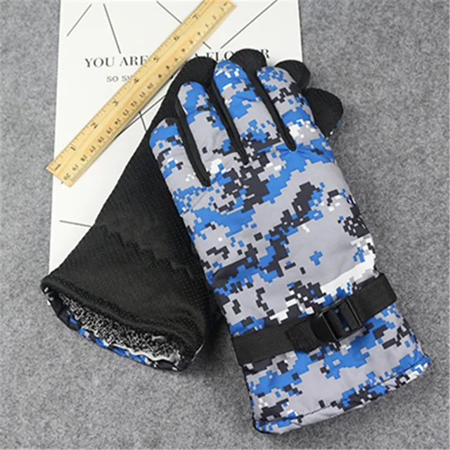 Tactical Military Gloves Men Camouflage Winter Warm Gloves Hand Protection Camo Wrist Mittens