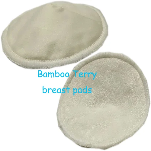 Organic Bamboo Nursing Pads Breastfeeding Reusable Hypoallergenic