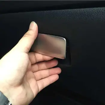 

1 Pcs Copilot Storage Box Sequins Locker Handle Stickers For Mercedes Benz GLA CLA 200 260 A Class Internal Accessories