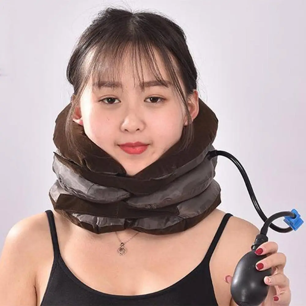 

Neck Cervical Traction Device Inflatable Collar Household Equipment Health Care Massage Device Nursing Care