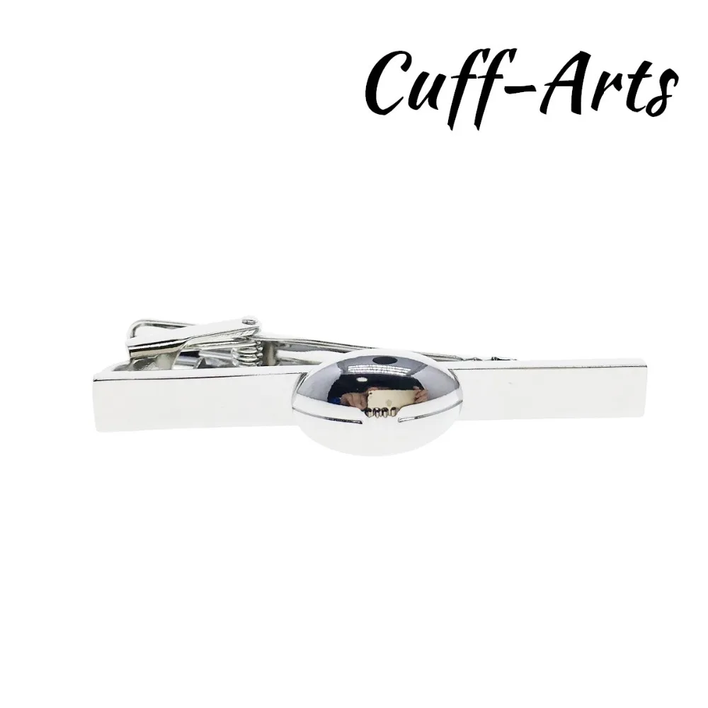 

Tie Clip For Men Rugby Ball Sport Tie Clip Novelty Men Tie Clip Male Business Gift for Mens Jewelry by Cuffarts T10040