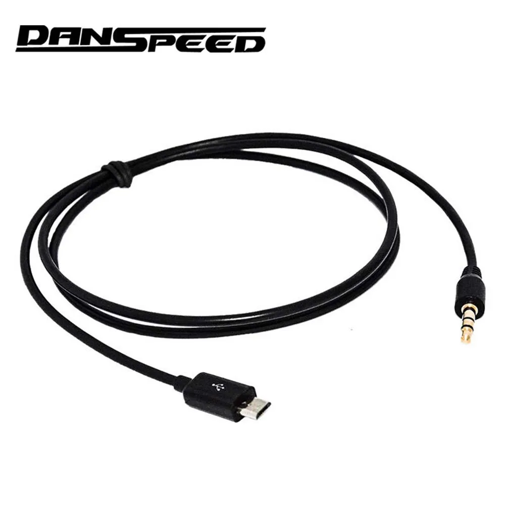 Danspeed Micro-USB стерео 3.5 мм аудио автомобиля Aux кабель привести для Samsung S3 S2 i9300 i9220
