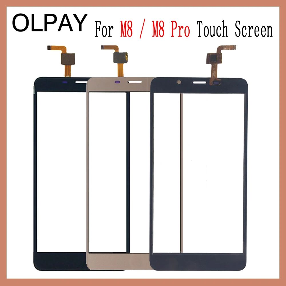 OLPAY 5," для Leagoo M8 Pro, сенсорный экран, дигитайзер для Leagoo M8, сенсорная панель, сенсорный экран, сенсор, переднее стекло, Бесплатный клей+ салфетки