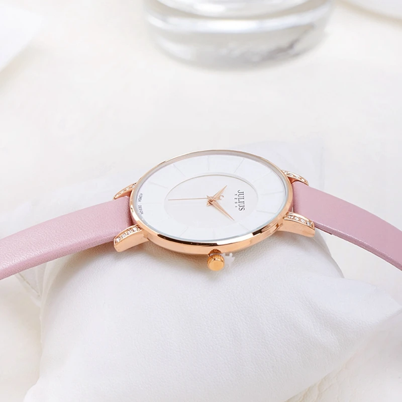Wholesale Women best leather ladies dress rhinestone wrist watches fashion casual Miyota quartz watch Julius Korea design colcks Wholesale Women best leather ladies dress rhinestone wrist watches fashion casual Miyota quartz watch Julius Korea design colcks