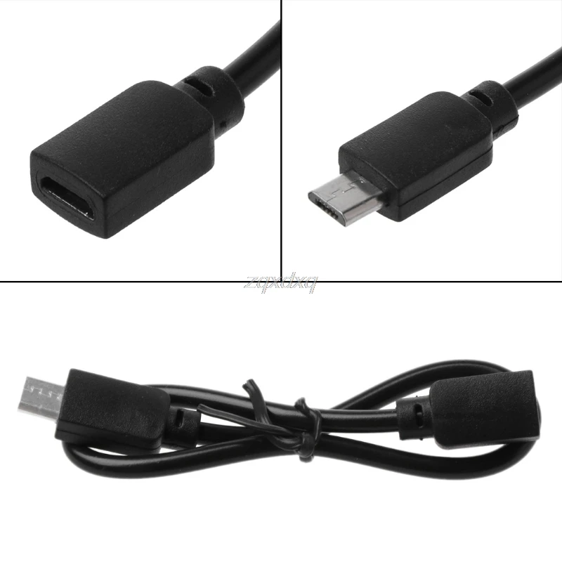 

Micro USB 5Pin Male to Female M/F OTG Extension Charge Cable Extender Cable For Android Phone Tablet PC SEP01 Dropship
