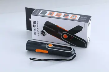 

[Seven Neon]10pcs High quality funtionable LED Hand-Cranking Crank radio table lamp with siren and blink function