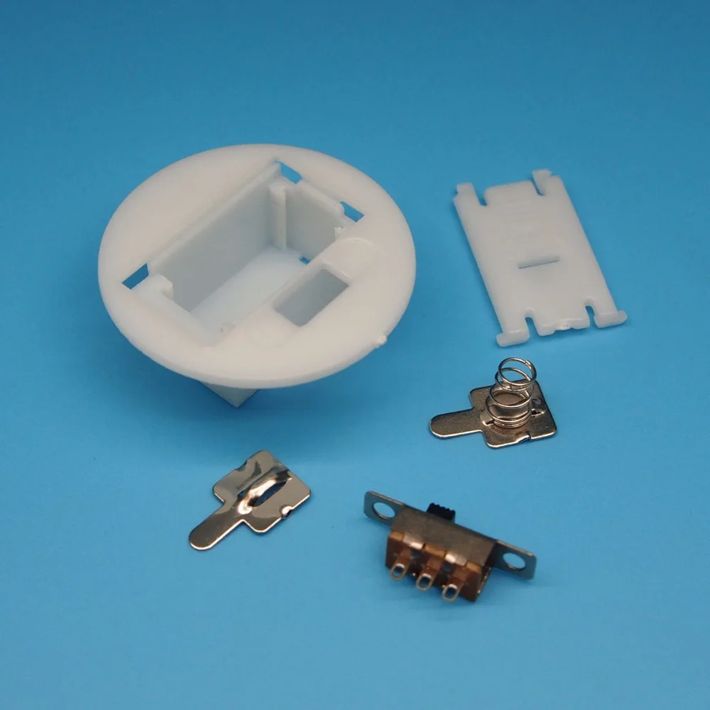 5pcs Slide cover AG13 LR44 button battery case for 3pcs AG13 LR44