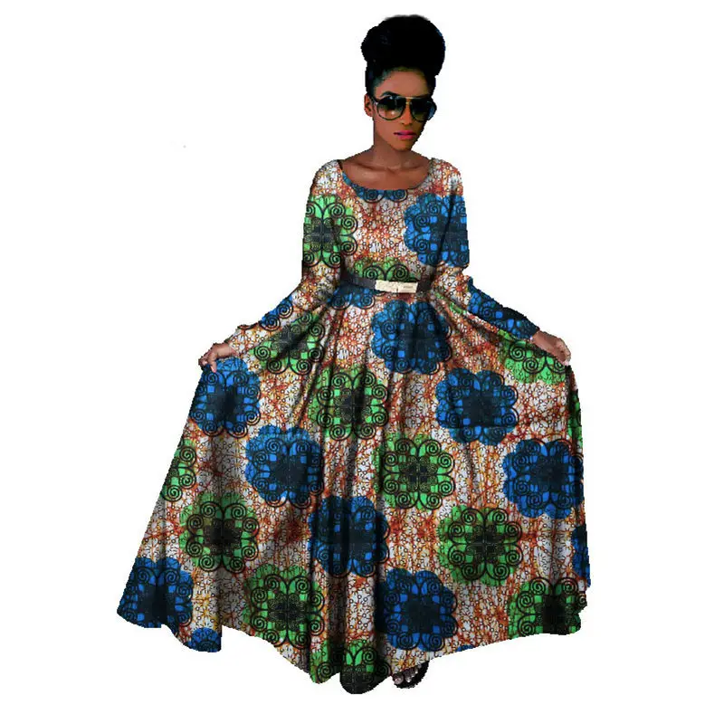 New-Fashion-2018-African-Dresses-for-Women-Vestidos-Long-Sleeve-Women-African-Clothing-African-Wax-Printed(11)