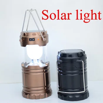 Portable Vintage Retro Style Solar Ed Camping Led Lantern Light Portable Vintage Retro Style Solar Ed Camping Led Lantern Light For Outdoor Hiking Travel Working Lamp