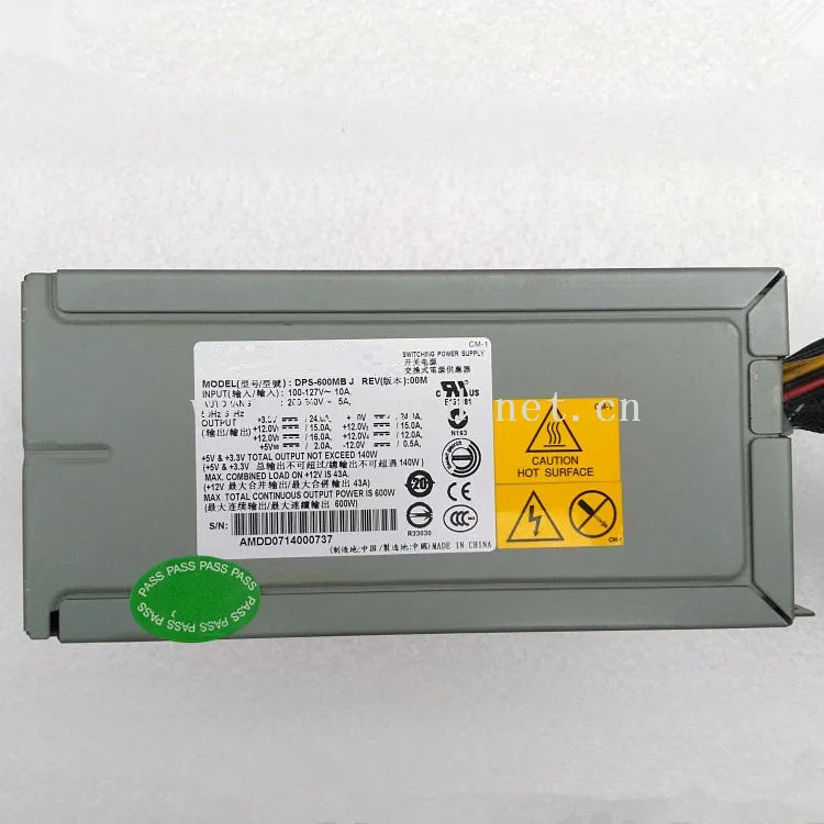 Рабочий источник питания для DPS-600MB J 600 W полностью протестирован