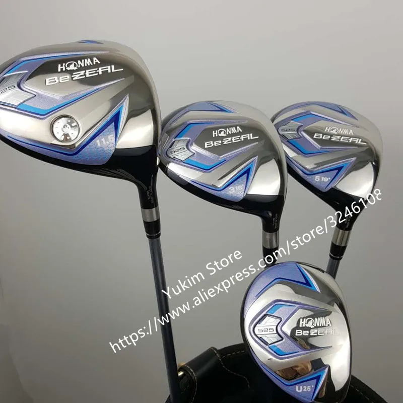 Утюги для гольфа HONMA BEZEAL 525 клюшки для гольфа с графитовая клюшка для гольфа R или S flex без сумки