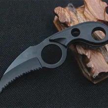 CS Cold karambit нож, тактический коготь, нож для шеи, Настоящие боевые бои, походный карманный нож для выживания на открытом воздухе