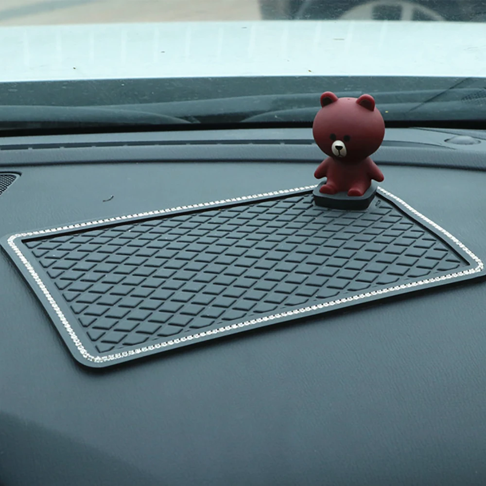Car Ornament Cute Dashboard Decoration Non slip Mat Holder For Phone