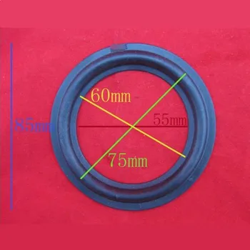 

2 pieces ( 3 1/2 ) 3.5 inch ALison woofer / Bass SPEAKER SURROUNDS REPAIR RUBBER