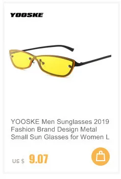 YOOSKE Classic HD Polarized Sunglasses Men Driving Brand Design Sun Glasses Man Mirror Retro High Quality Sunglass Goggles