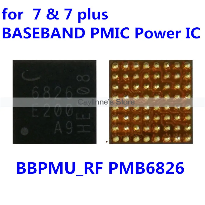 5pcs/lot BBPMU_RF PMB6826 6826 for iphone 7 & 7 plus BASEBAND PMIC Power IC ChipMobile Phone