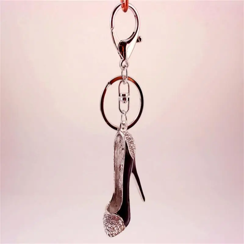 Mini High Heel Shoe Key Chain Key Ring Car Ring Pendant Bag Purse Ornaments KS 