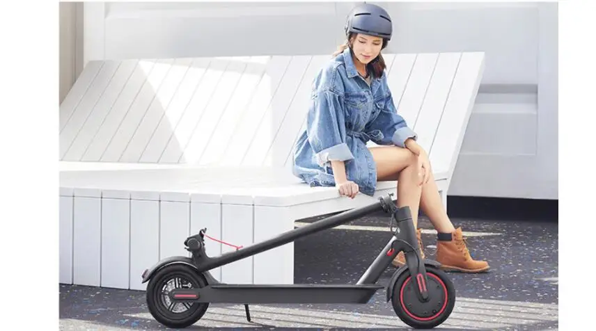 Оригинальный Xiaomi Mijia Pro Электрический Скутер Складной KickScooter аккумулятор 12800 мАч |