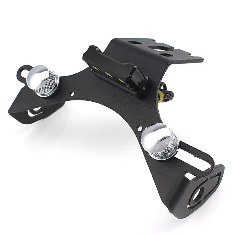 Aluminium Fender Eliminator Motocycle License Plate Holder Bracket with