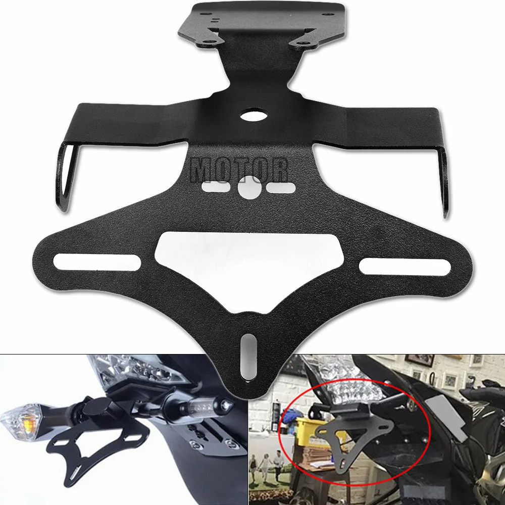 

For Kawasaki Z900 2017 2018 Motorcycle Fender Eliminator License Plate Frame Number Plate Holder Tail Tidy Motorbike Accessories