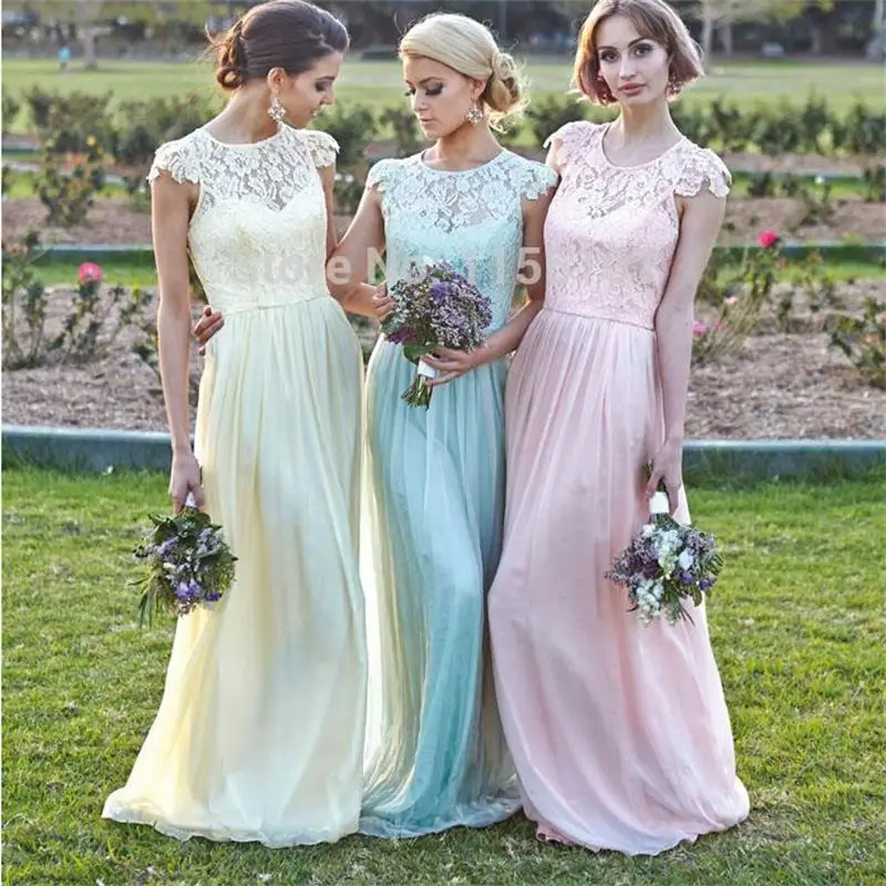 Buy 2016 Bridesmaids Dresses Beautiful Colorful A Line