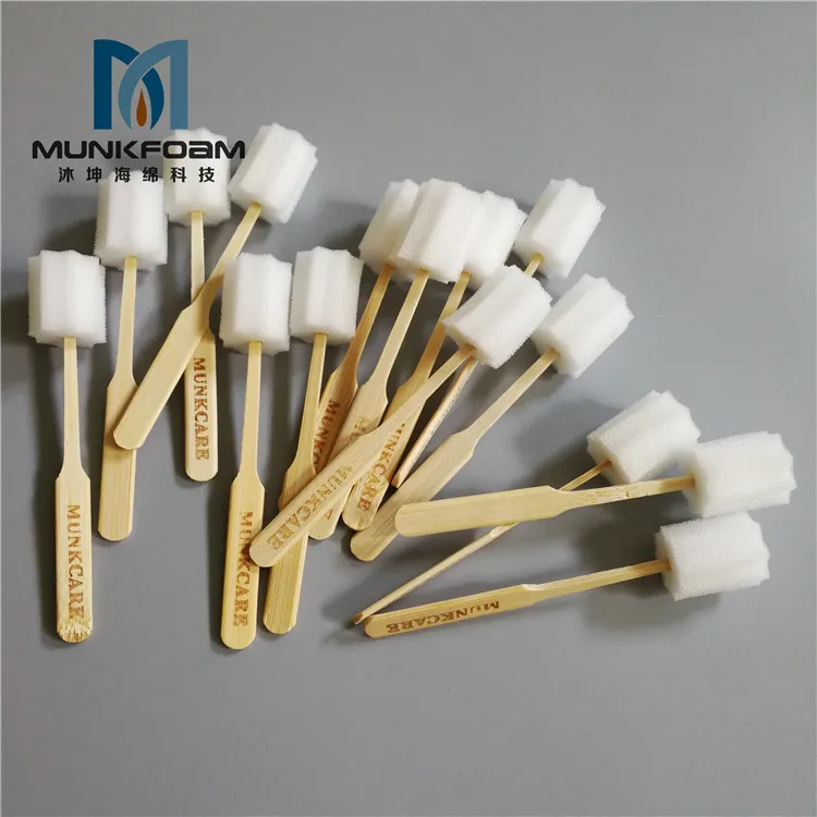 Osable Sponge Stick Medical Care Stick Nursing Sponge Stick Nursing