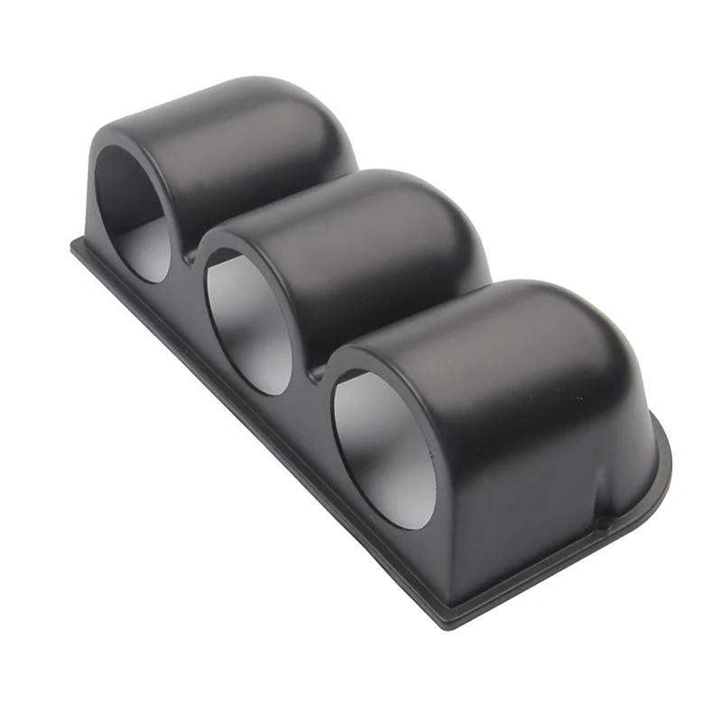Универсальный Автомобильный Черный " 52 мм 3 тройное отверстие приборной блок калибровки держатель ABS
