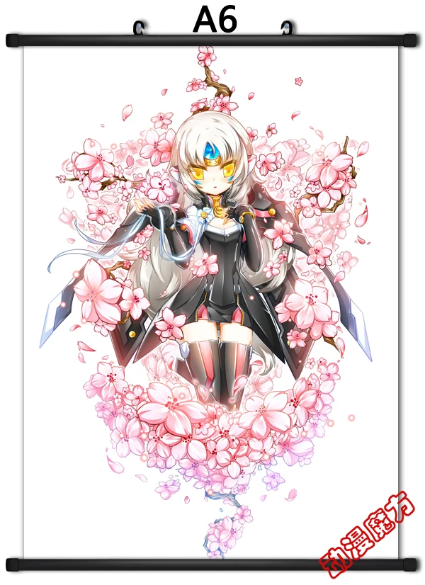Японский аниме Декоративные Фотографии ELSWORD sword Knight Aisha & Rena raven eve chung домашний