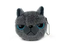 M468 Cute creative animal series fox rabbit Bear Plush Zero Wallet Coin Purses Women Wallet Girl Student Gift Wholesale