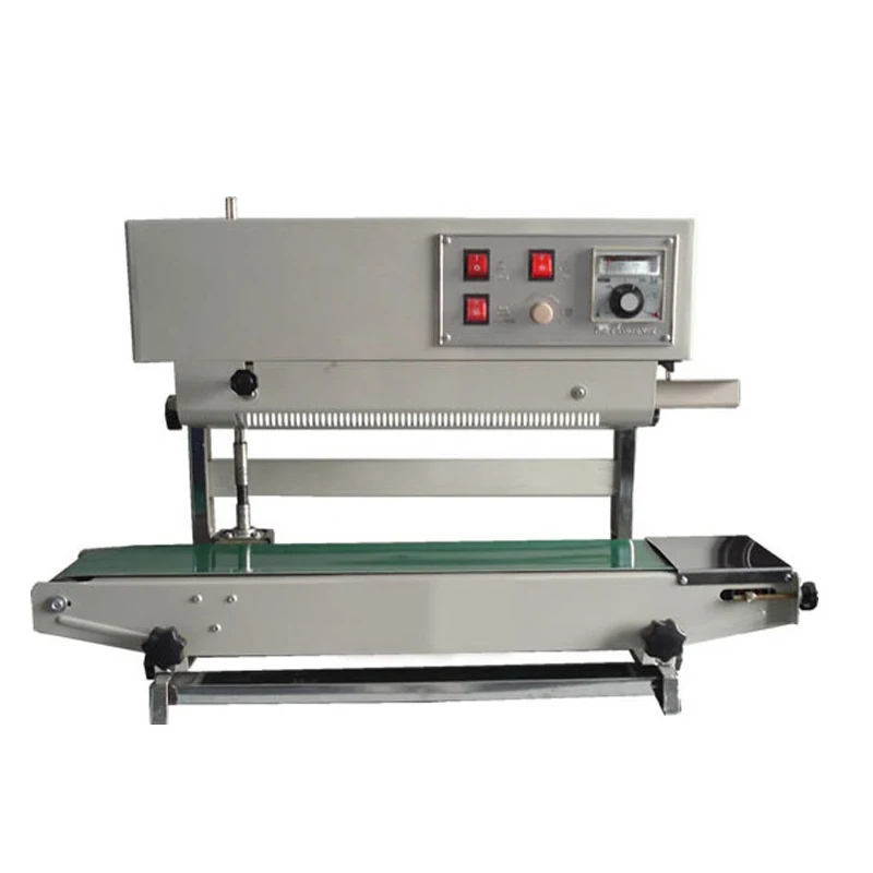 FR 900 Plastic Film Sealing Machine +Vertical Sealing +Date Printing