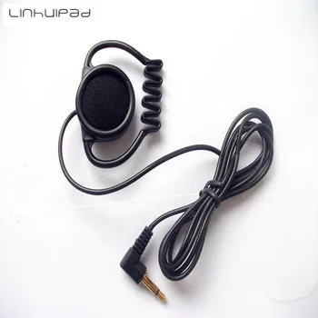 

Linhuipad Free shipping by post 2pcs/lot economical Mono Hook Earphones