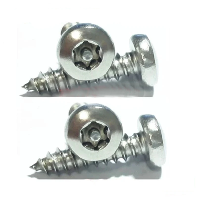 5pcs Screw M6.3 Blue White zinc Round Head Allen Hex Column Plum Blossom Torx Needle Anti-Theft Mechanical Screw 25mm-60mm L - Size: M6.3x60mm 5pcs Screw M6.3 Blue White zinc Round Head Allen Hex Column Plum Blossom Torx Needle Anti-Theft Mechanical Screw 25mm-60mm L - Size: M6.3x60mm