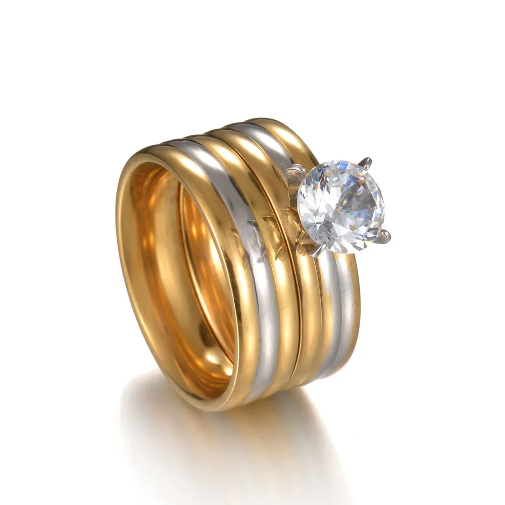 MMS 6mmx2 Wedding Brand Ring Pair Rings Set For Men Women Designer Couple Rings With Cuvy Strip Two Tone