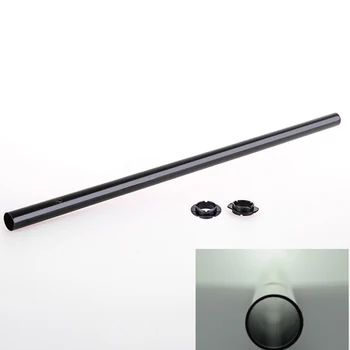 Worker F10555 Extend Diameter 19mm Barrel Tube Extension for Nerf Blaster modifying Toy Color Black