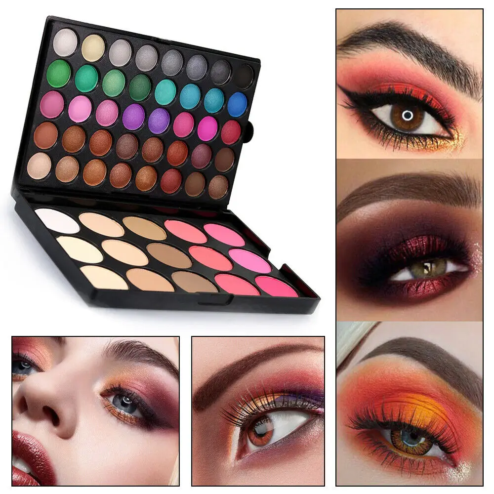 

Fashion 55 Colors Long Lasting Palette Makeup Beauty Palette Colors Party Cosmetic Eye Shadow