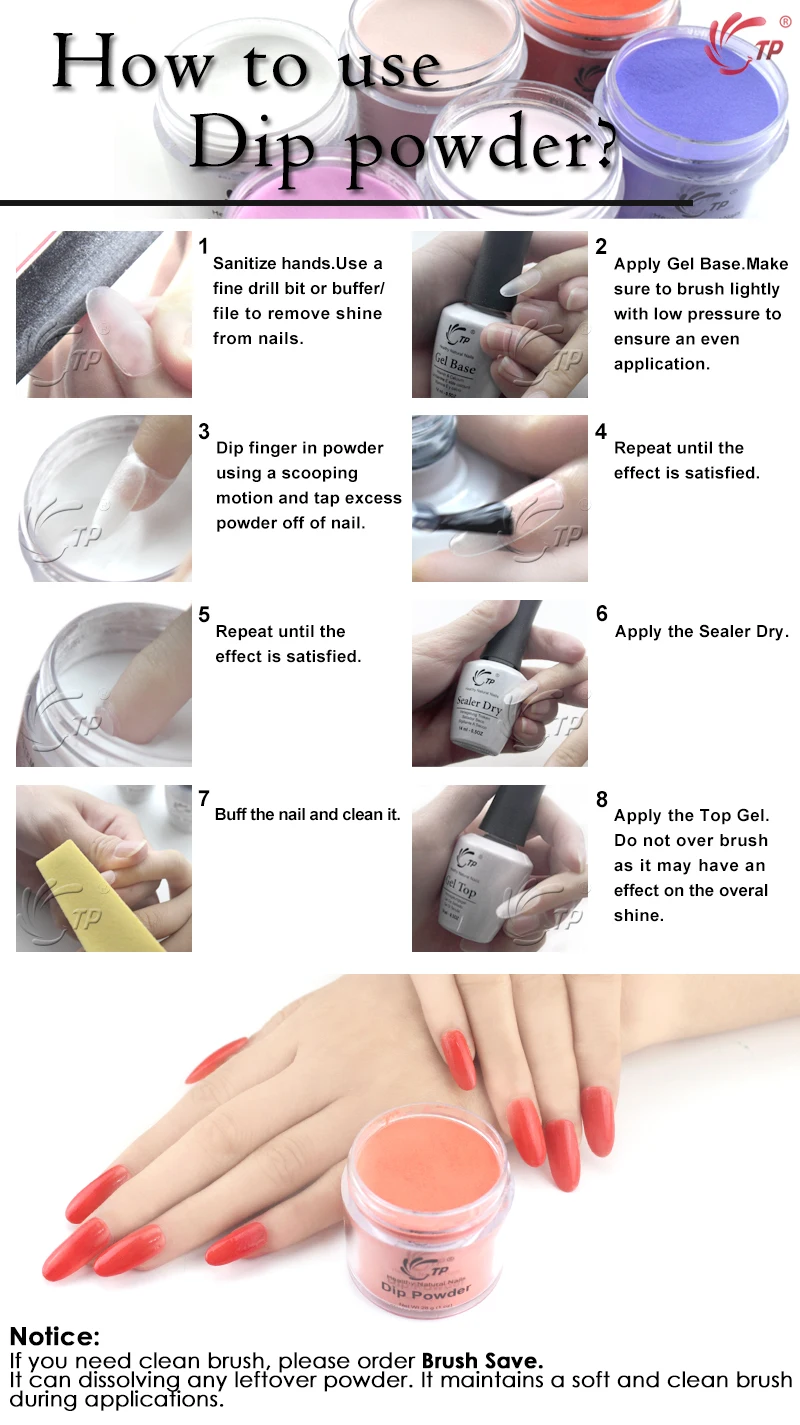 Tp 28g Box Color Dipping Powder No Lamp Cure Natural Dry Gel Tp 28g Box Color Dipping Powder No Lamp Cure Natural Dry Gel Base Sealer For Nails Dip In Nail Glitter From Beauty Health On