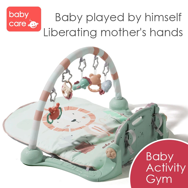 

Infant Play Mat Baby Fitness Frame Foot Piano Kid Crawling Music Play Game Developing Pad Neonatal Babies Intellectual Music Toy