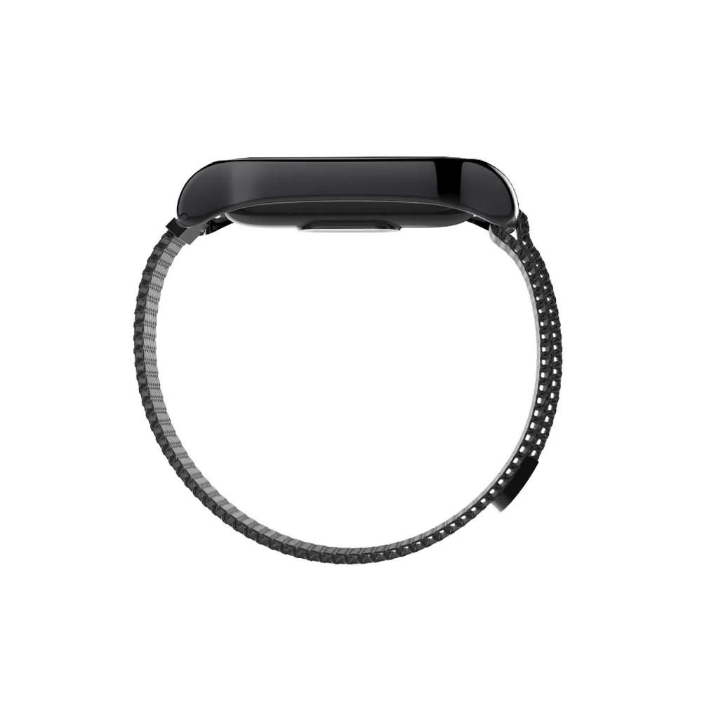 Металлический ремешок Mijobs для Xiaomi Mi Band 2 браслет из нержавеющей стали без винтов