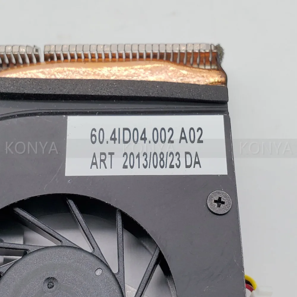 Для Dell Vostro 3350 процессора вентилятор охлаждения радиатора R8X4P 0R8X4P 60.4ID04.002 KSB0505HA