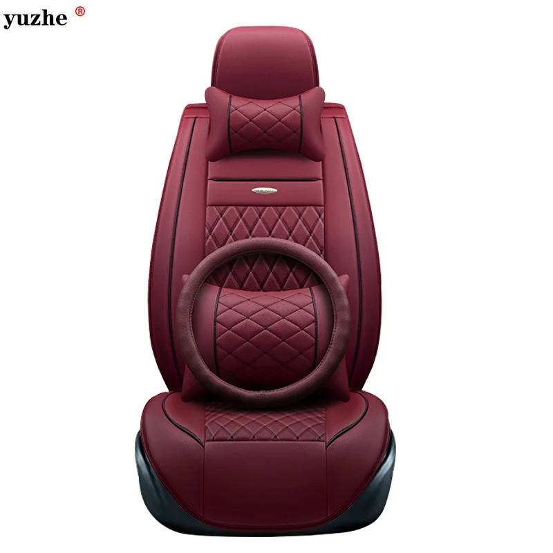 Yuzhe leather car seat cover For Toyota Honda Nissan Mazda Lexus Jeep Subaru Mitsubishi Suzuki Kia Hyundai Ssangyong accessories источник света для авто eco fri led 31 t10 w5w honda acura hyundai isuzu kia lexus mazda 6 x